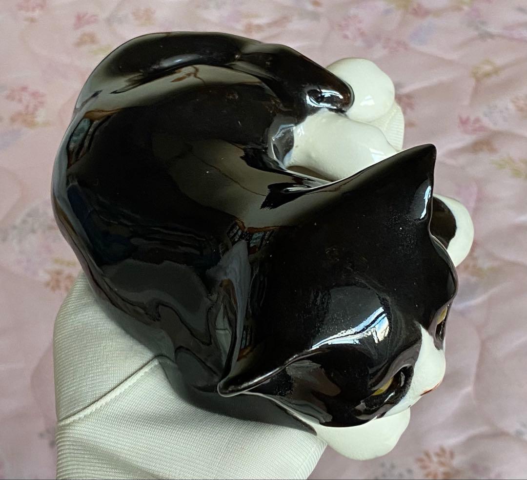 サイズ2　ウィンスタンレイキャット　ケンジントンキャット　白黒仔猫　美品❣️