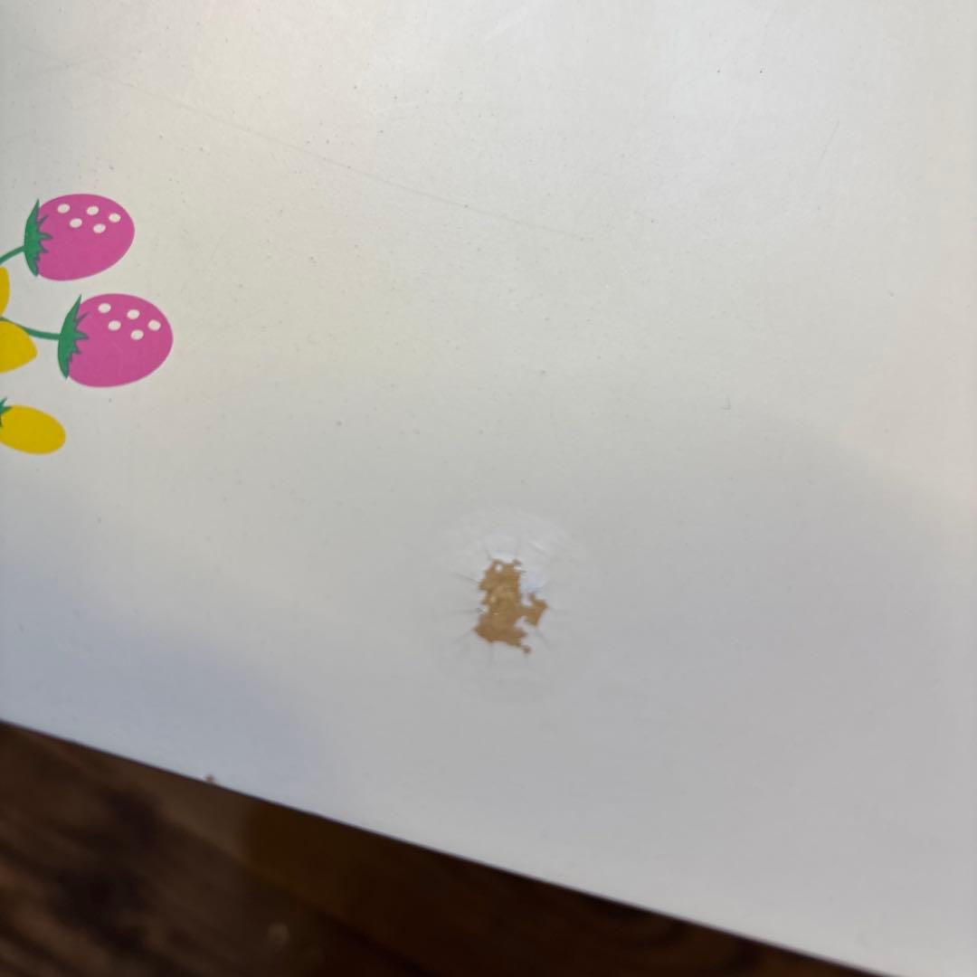 昭和レトロ　サンリオ　ハローキティ　ドレッサー　メイクボックス　机　キャスター付