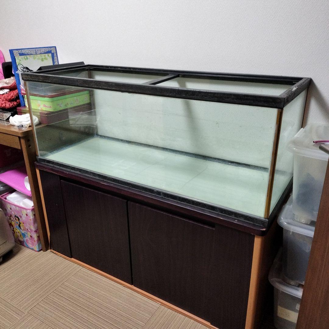 120センチ水槽セット 津市まで取りに来てくれる方限定 オマケ60センチ水槽