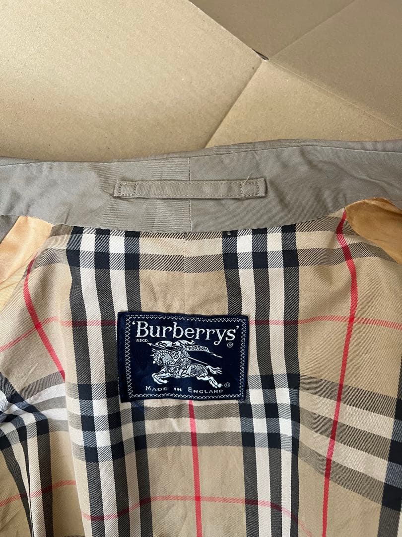 バーバリー　一枚袖