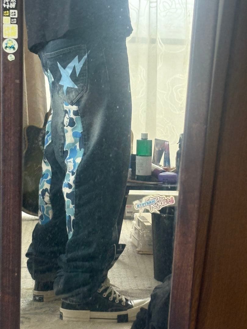 靴 Rick owens converse leather 24.5