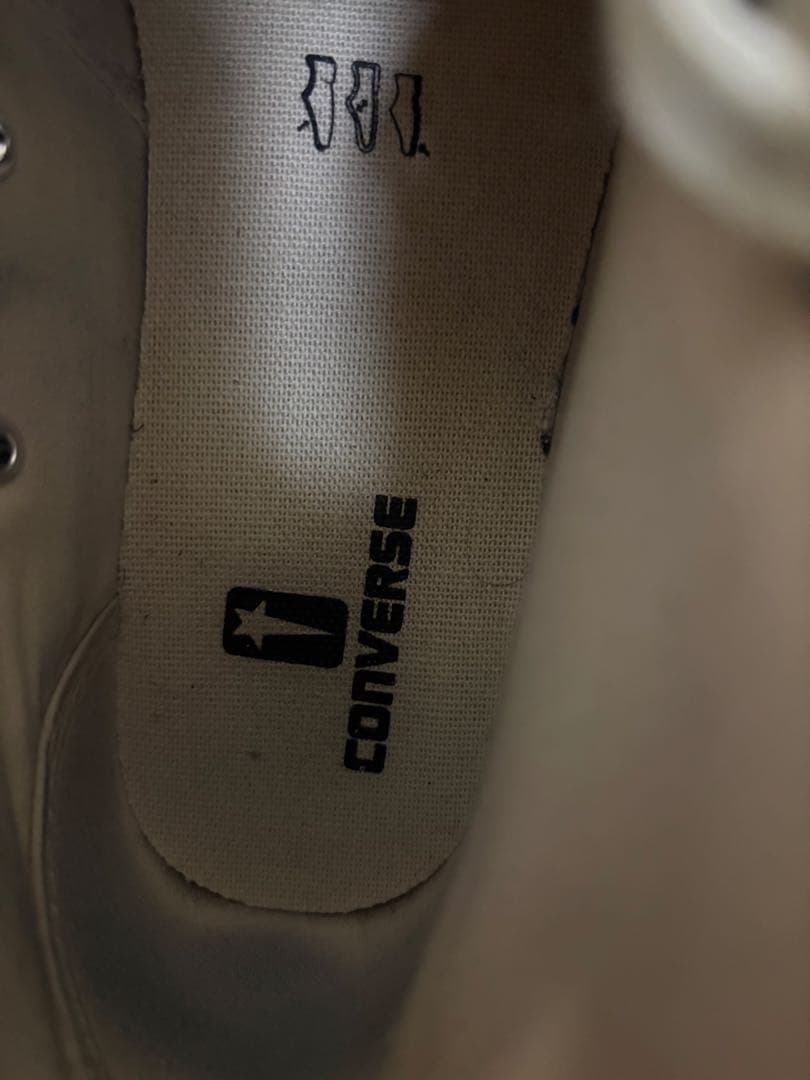 靴 Rick owens converse leather 24.5