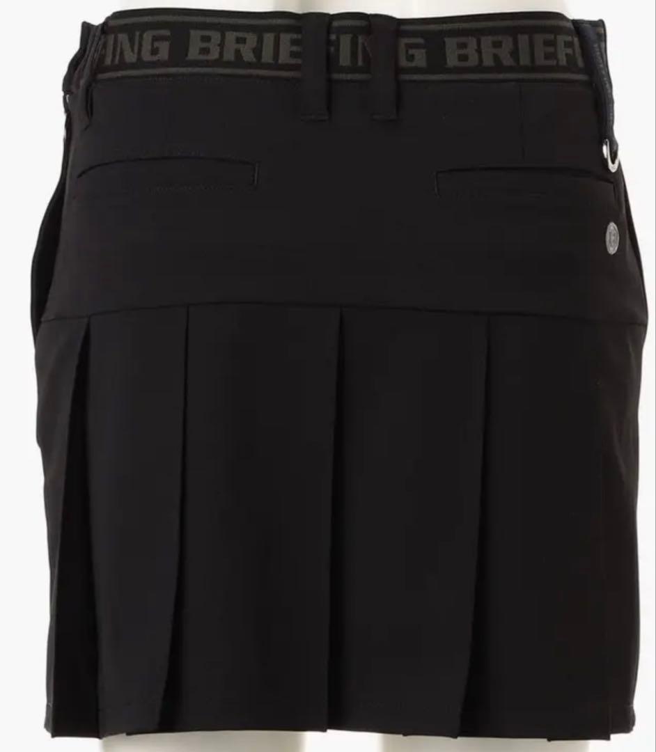 BRIEFING GOLFストレッチ エラスティック プリーツ スカー