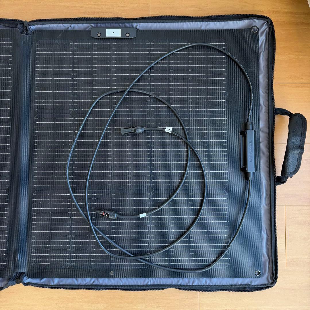 EcoFlow 220W 片面ソーラーパネル Gen2 美品 送料無料