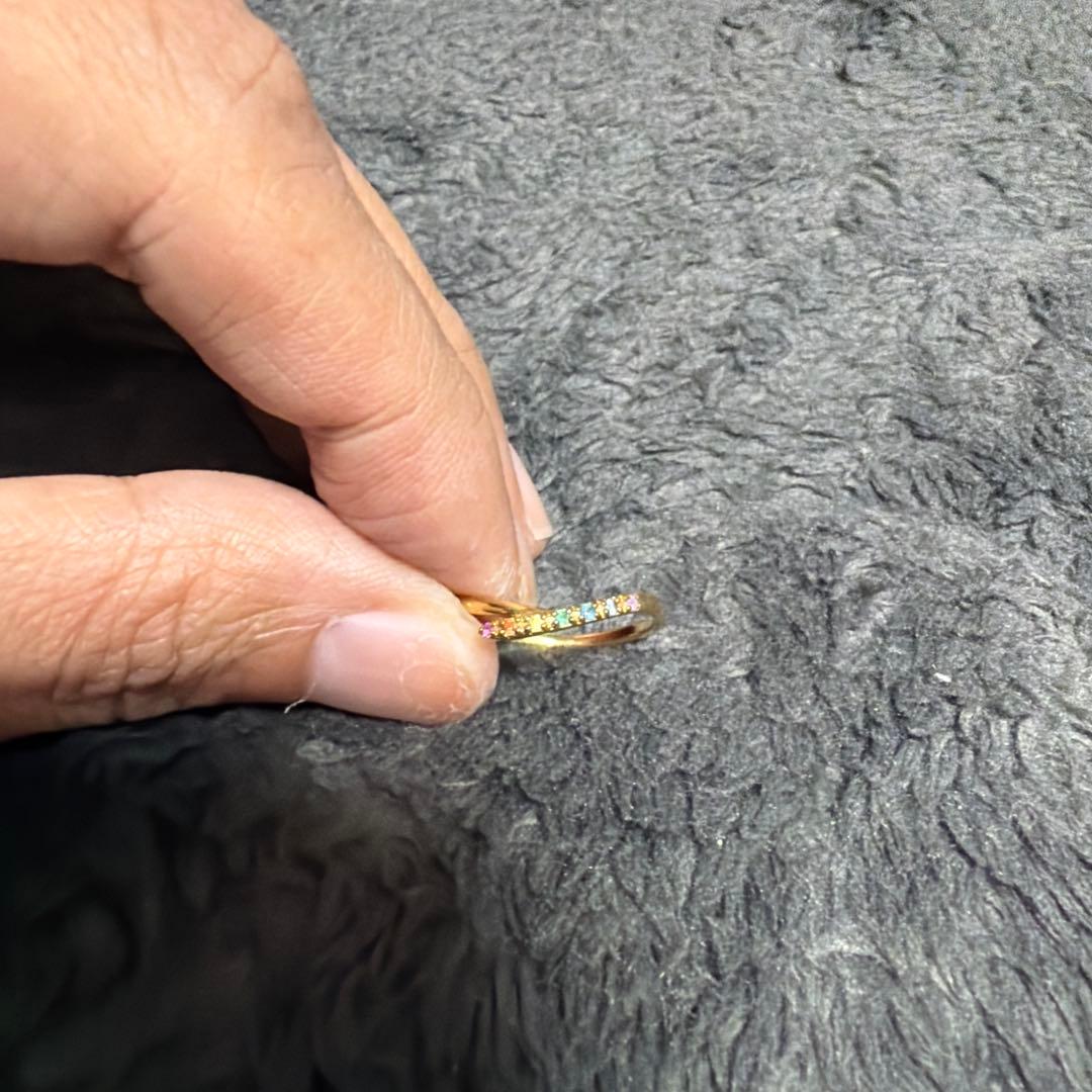 アガット k18 マルチカラー