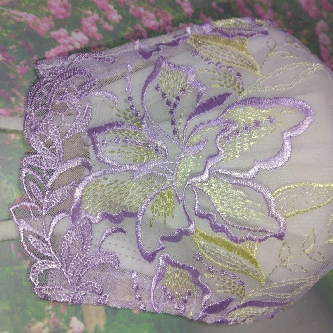 おしゃれなマスクカバー/裏地高島ちぢみ(25129)