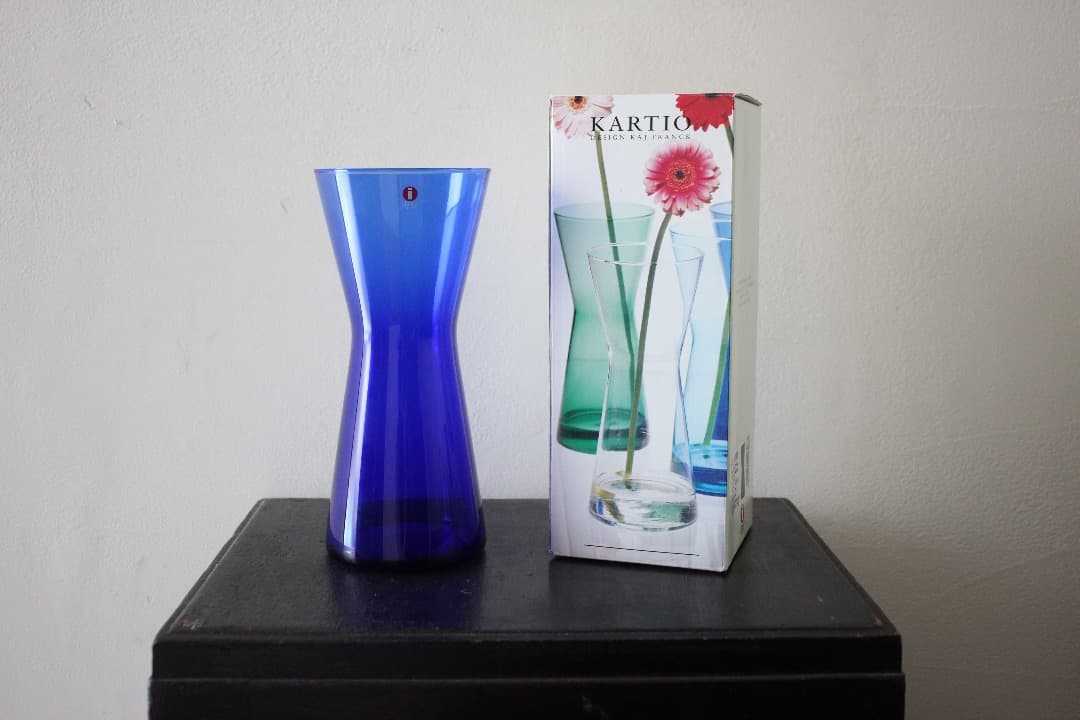 未使用　イッタラ　カルティオ　フラワーベース　花瓶　カイフランク