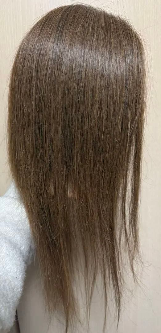 人毛ウィッグ UP140 51cm ストレート 美容師 アップウィッグ