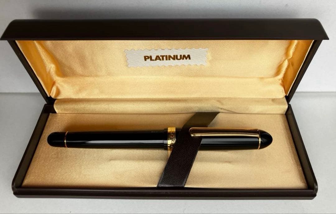 PLATINUM /プラチナ#3376 万年筆 専用箱、ケース、説明書付き