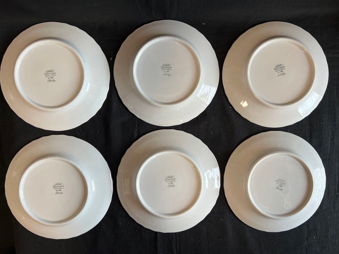 Aqua様：リチャードジノリ　サックスフラワー　ケーキプレート　17㎝