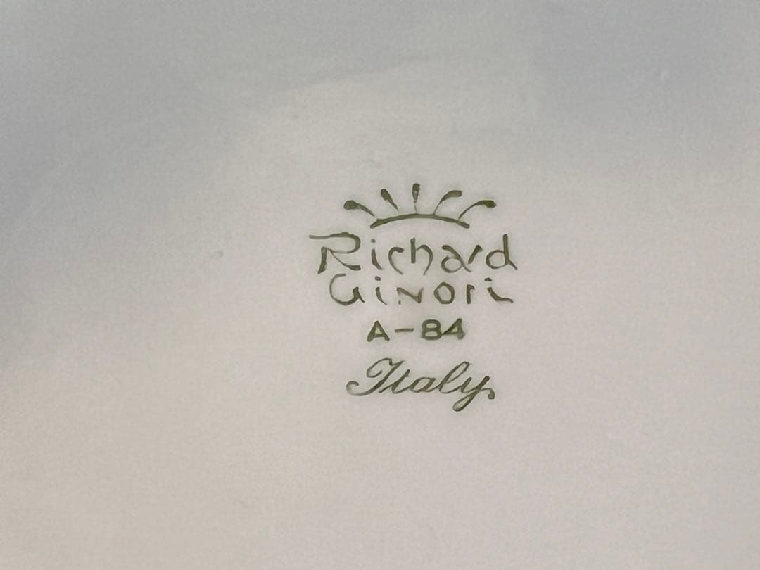 Aqua様：リチャードジノリ　サックスフラワー　ケーキプレート　17㎝