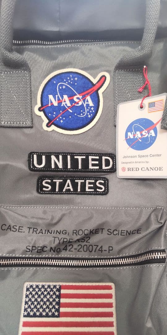 NASA RED CANOE バックパック 新品 タグ付 レッドカヌー