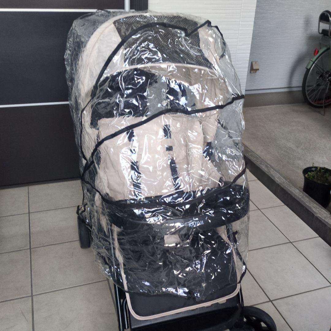 【lateski様レインカバーなし】カトージ　2人でゴー　2人乗りベビーカー