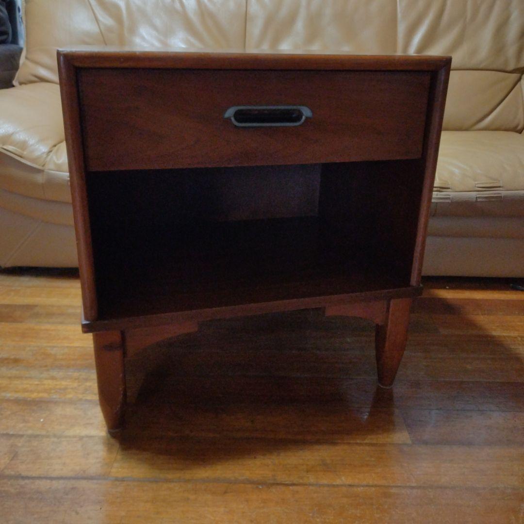 米軍USミリタリーDREXELナイトテーブル家具インテリア古道具ビンテージレトロ