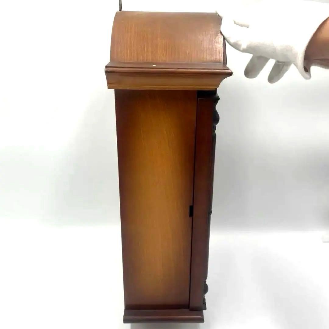 【昭和レトロ】 振り子式ゼンマイ掛時計