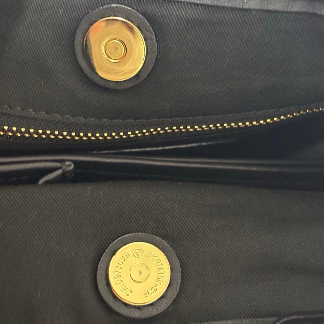 ヴィオラドーロ ハンドバッグ ワンショルダー MIRO レザー ブラック