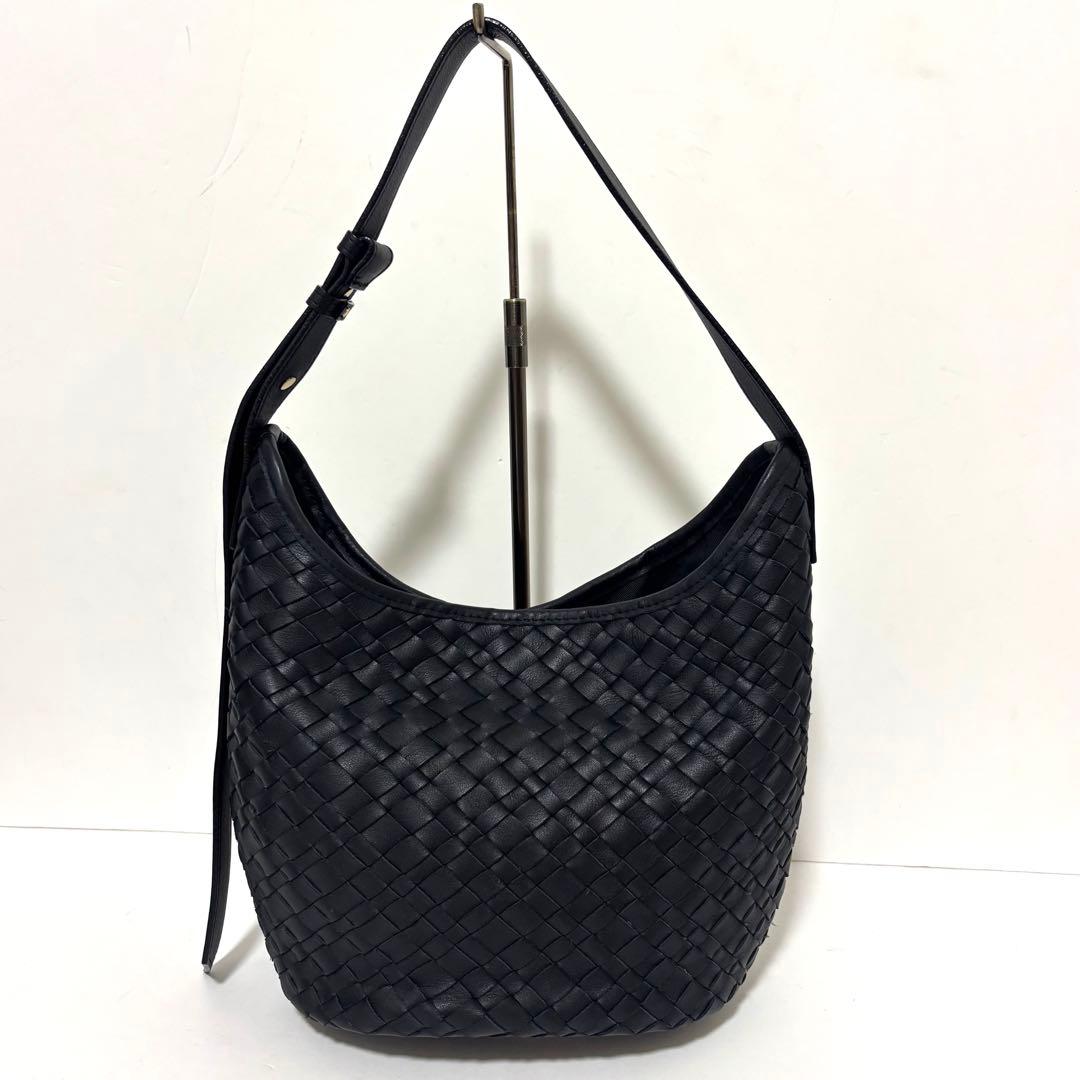 ヴィオラドーロ ハンドバッグ ワンショルダー MIRO レザー ブラック