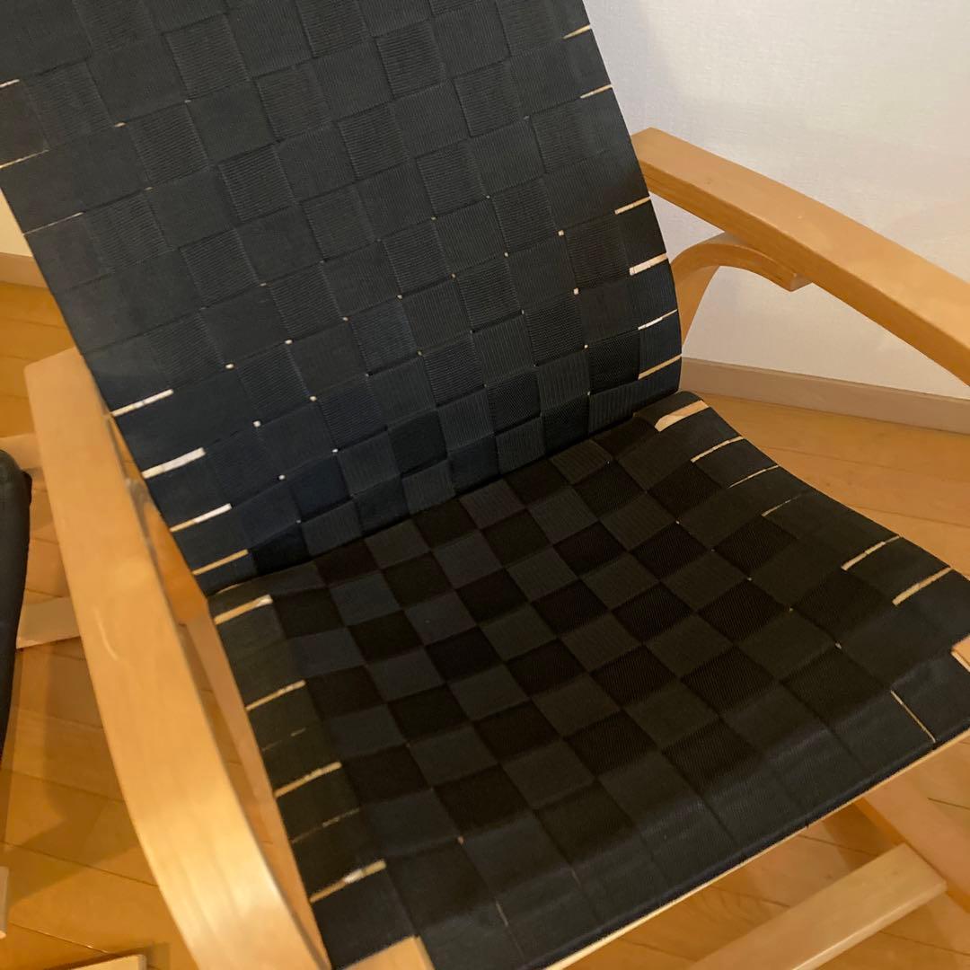 ★美品★ ロッキングチェア　オットマン　セット品　★直接お引取りorたのめる便★