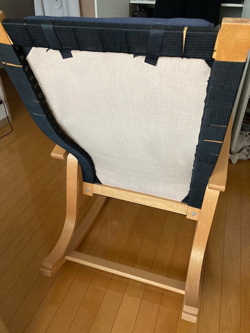 ★美品★ ロッキングチェア　オットマン　セット品　★直接お引取りorたのめる便★