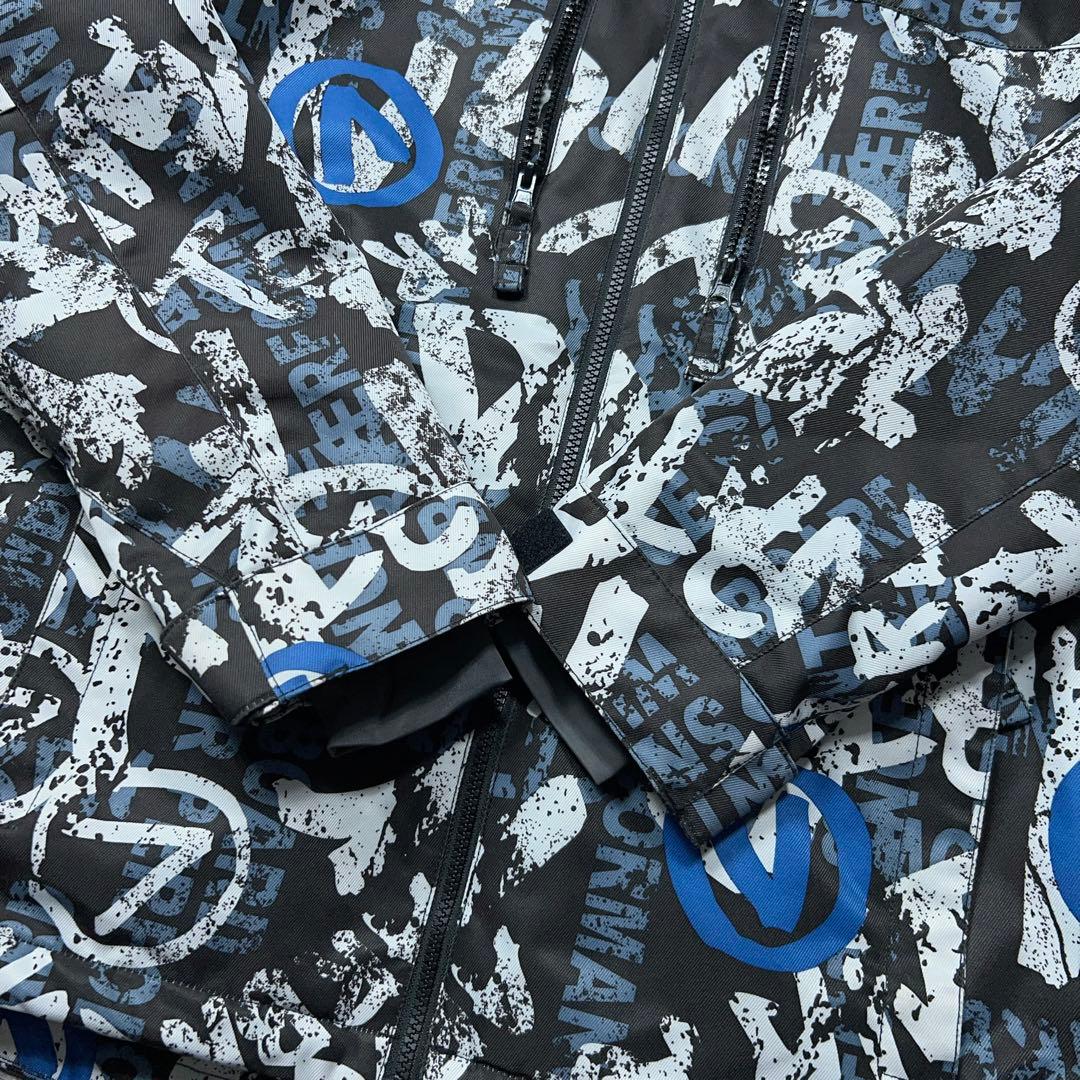 お買い得★ ARBN スノーボードウェア スキーウェア メンズS 総柄