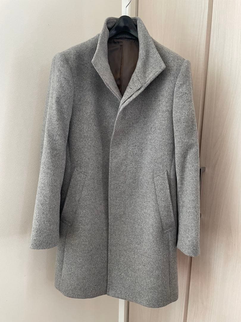 COMME CA MEN アンゴラウールコート