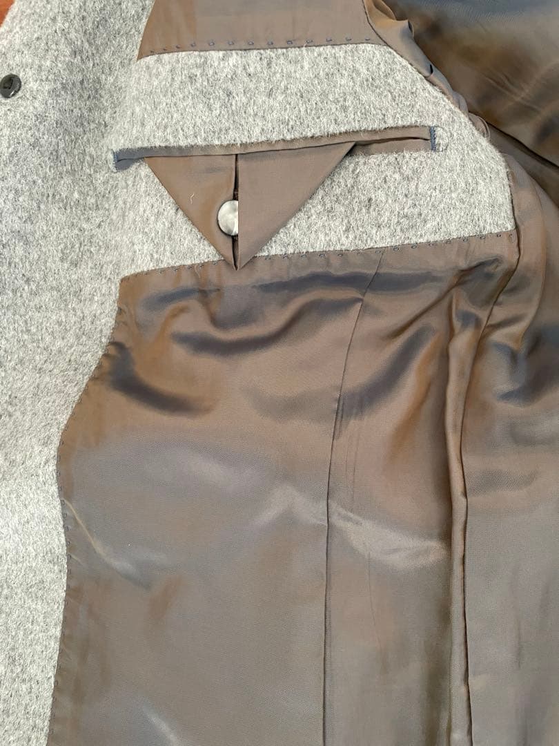 COMME CA MEN アンゴラウールコート