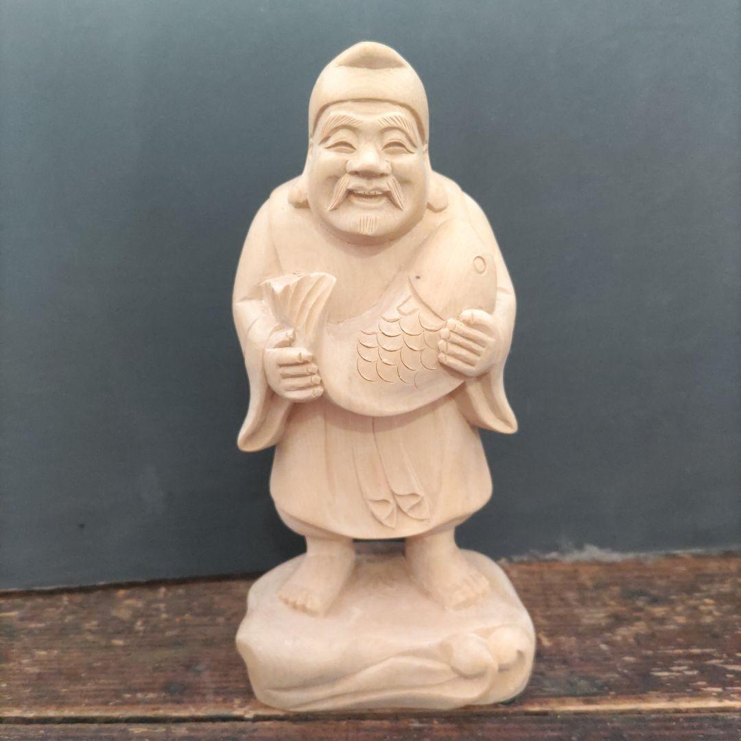 七福神　木彫り①