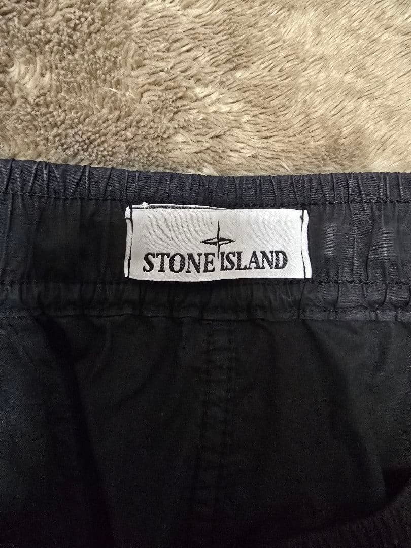 STONE  ストーン アイランド パンツ ブラック
