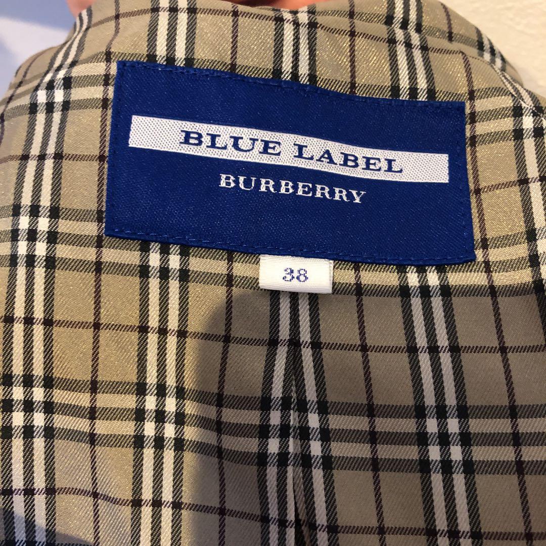 バーバリーブルーレーベル ダッフルコート38