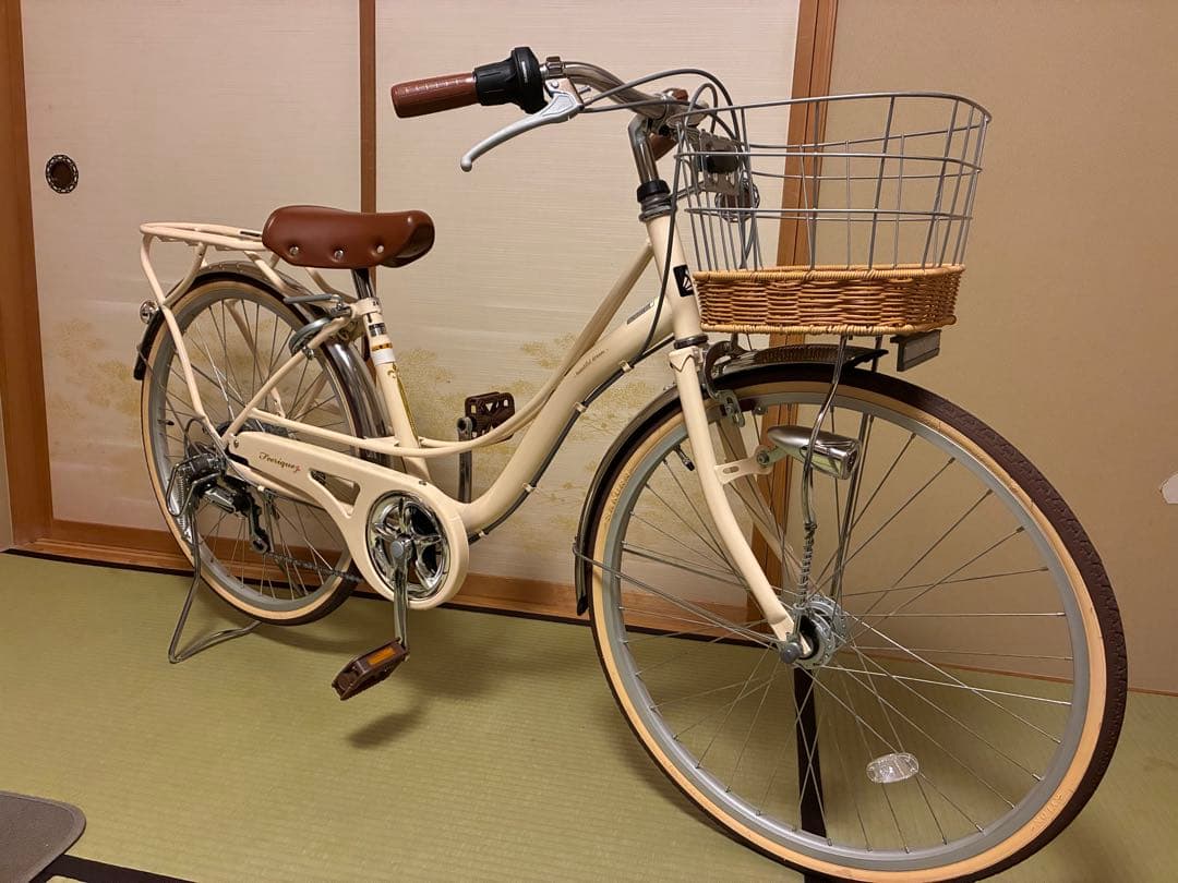 【引取限定】ガールズ自転車 24インチ 6段変速