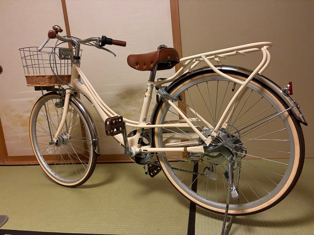 【引取限定】ガールズ自転車 24インチ 6段変速