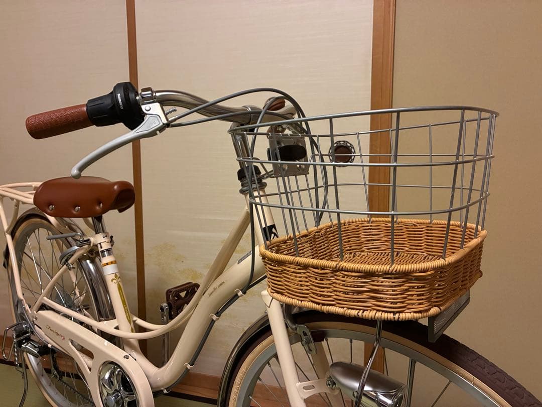 【引取限定】ガールズ自転車 24インチ 6段変速