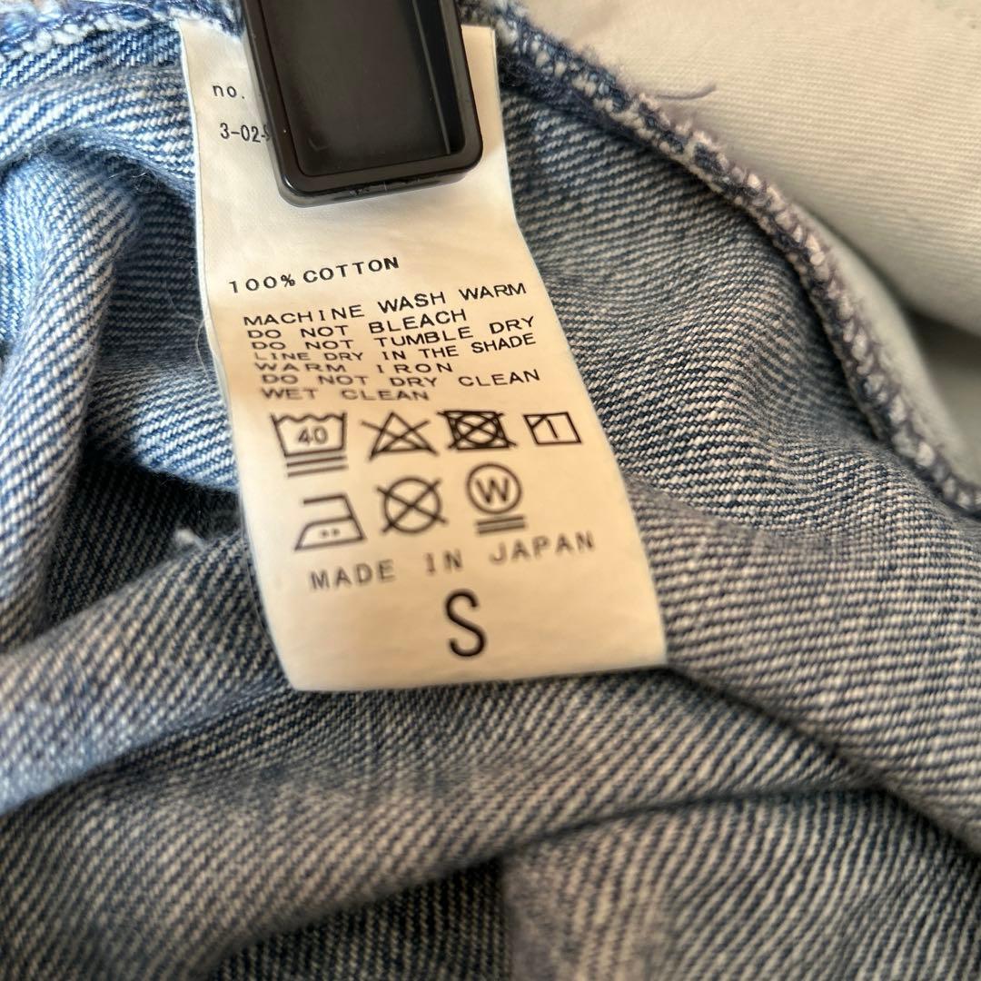 ジャーナルスタンダードラックス12OZデニム タックペインターパンツ　サイズS