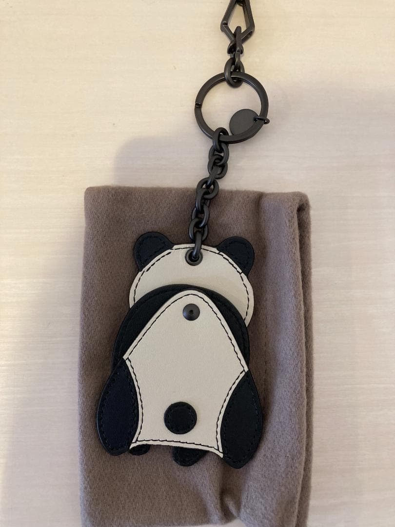 ボッテガヴェネタ キーリング チャーム パンダ