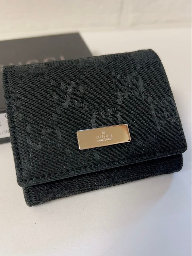 グッチ　GUCCI ケース　小銭入れ　ブラック　男女兼用　未使用品