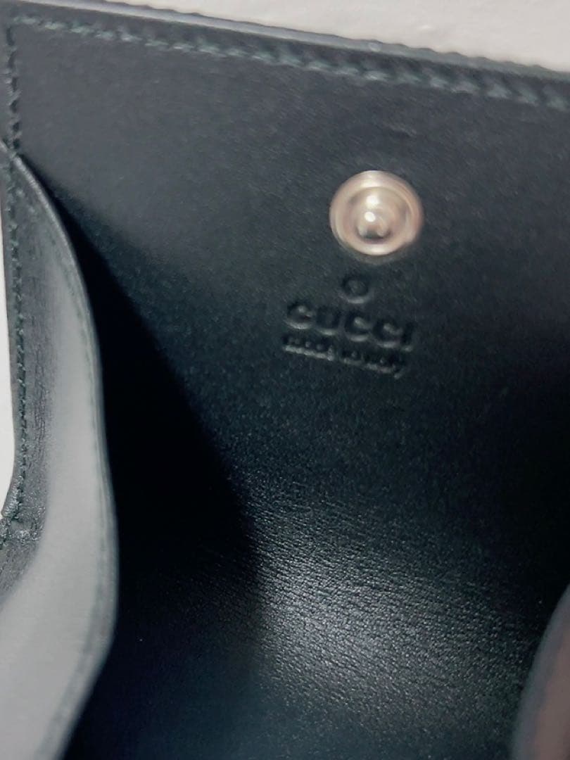 グッチ　GUCCI ケース　小銭入れ　ブラック　男女兼用　未使用品