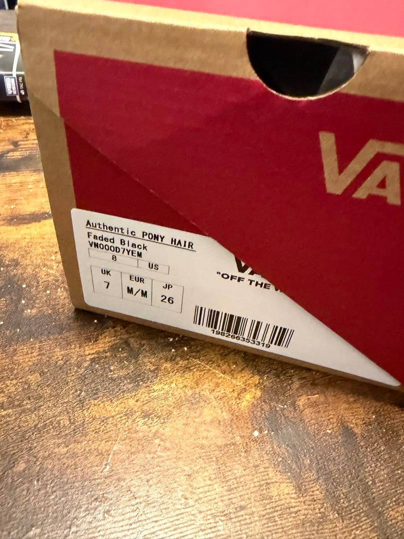 Vans Exclusive for RHC Authentic 26センチ