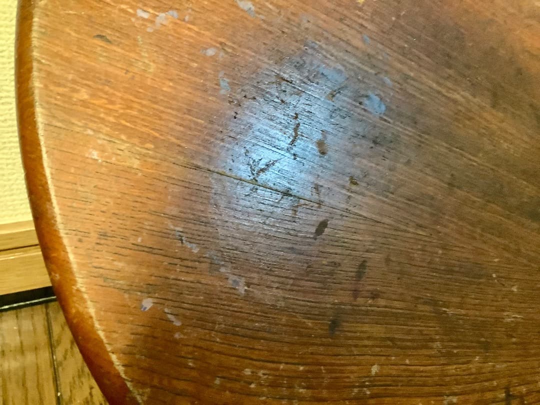 昭和レトロ　ちゃぶ台　 ミニサイズ　折り畳み式　コンパクト　アンティーク　古道具