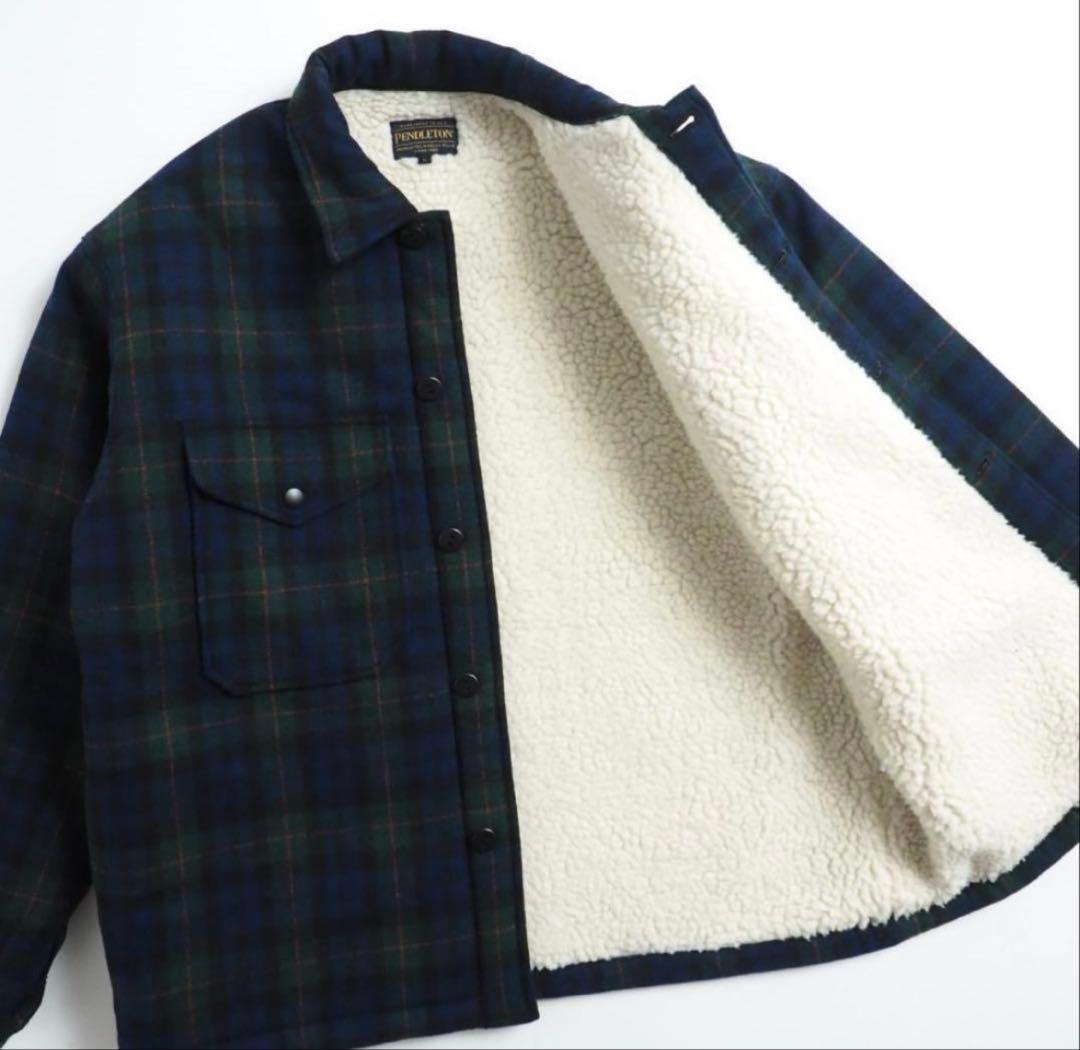 d*s様 ペンドルトン　ウールジャケット　CPOジャケット　チェック柄　グリーン