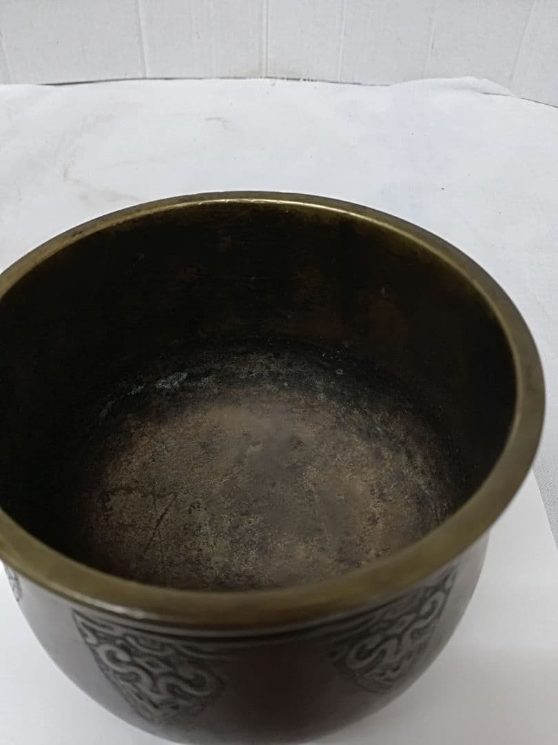 銅製火入れ骨董