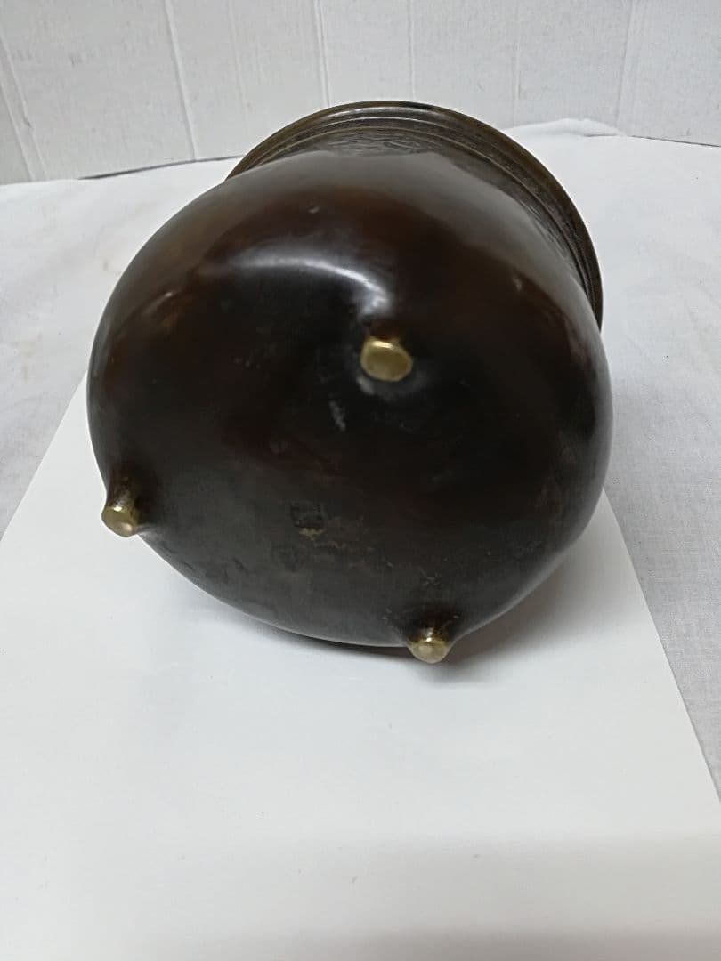 銅製火入れ骨董