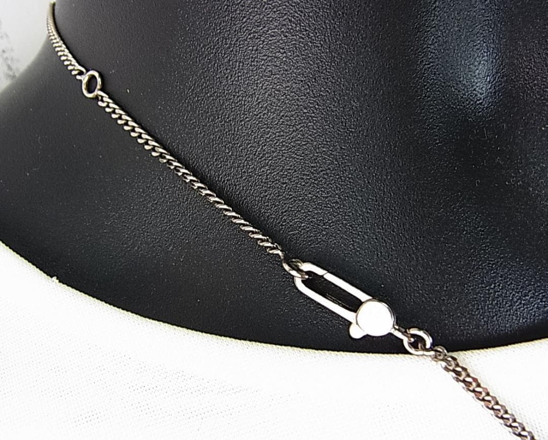 ねぎとろ様用正規品美品GUCCIグッチ　ディアマンテ　SV925ネックレス男女