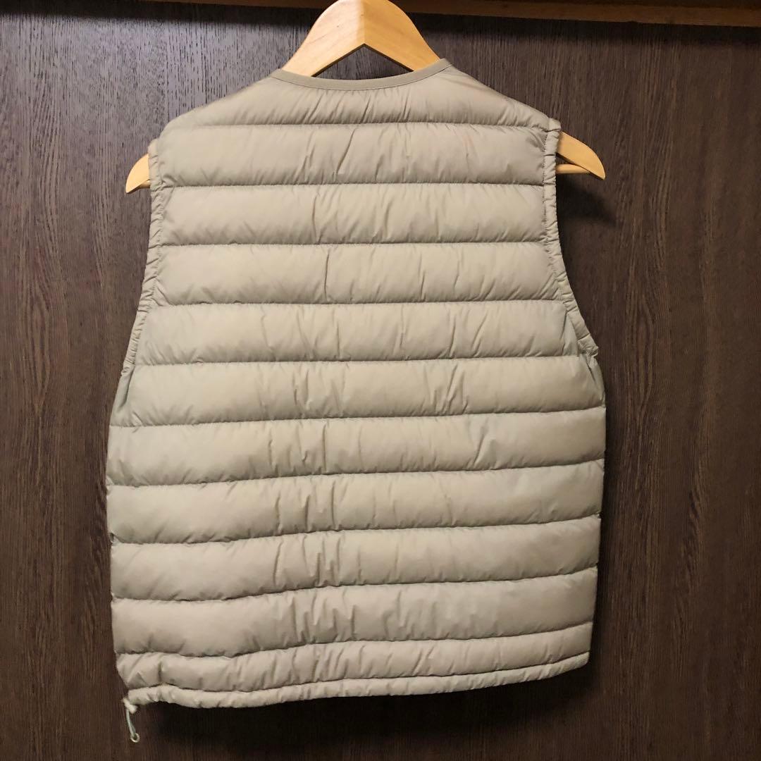 《新品未着用》DANTON インナーダウンベスト　サンドベージュ　Mサイズ