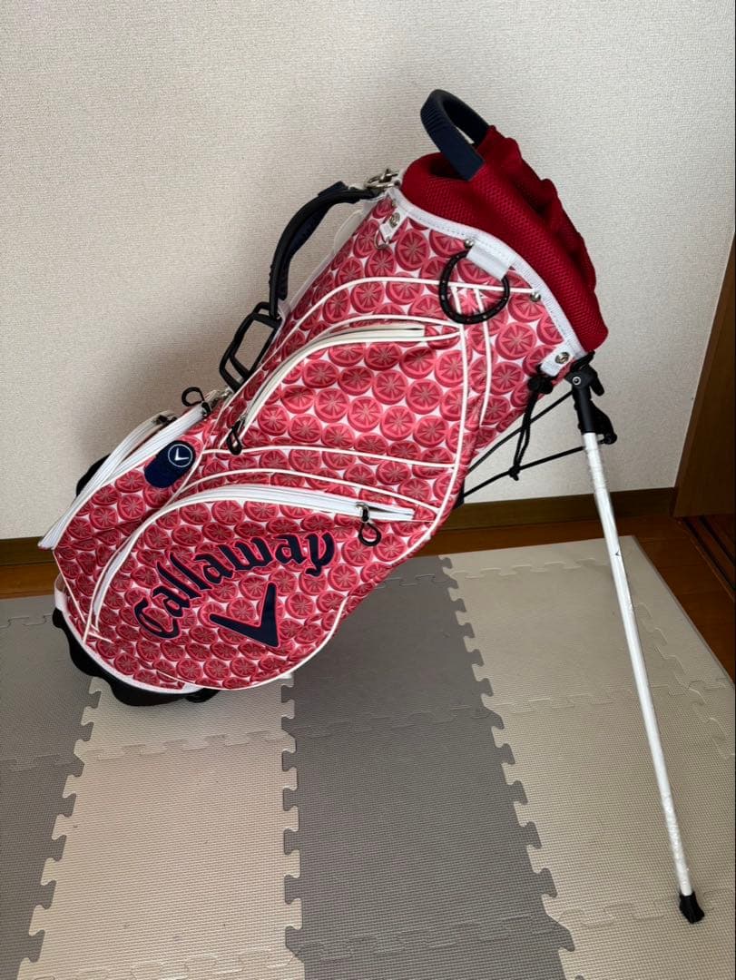 Callaway ゴルフバッグ スタンドバッグ 赤
