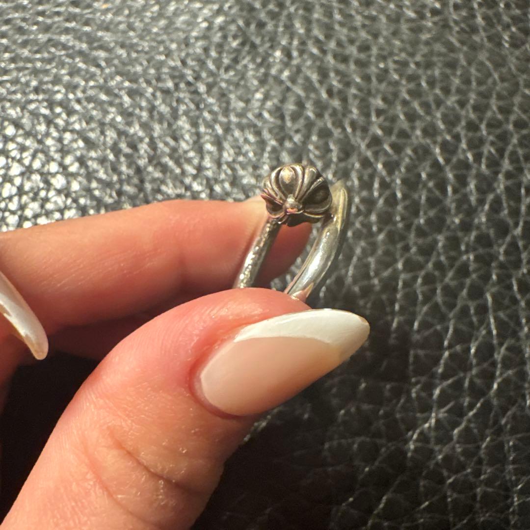 クロムハーツ！釘リング！ネイルリング　美品！シルバー！CHROME HEARTS