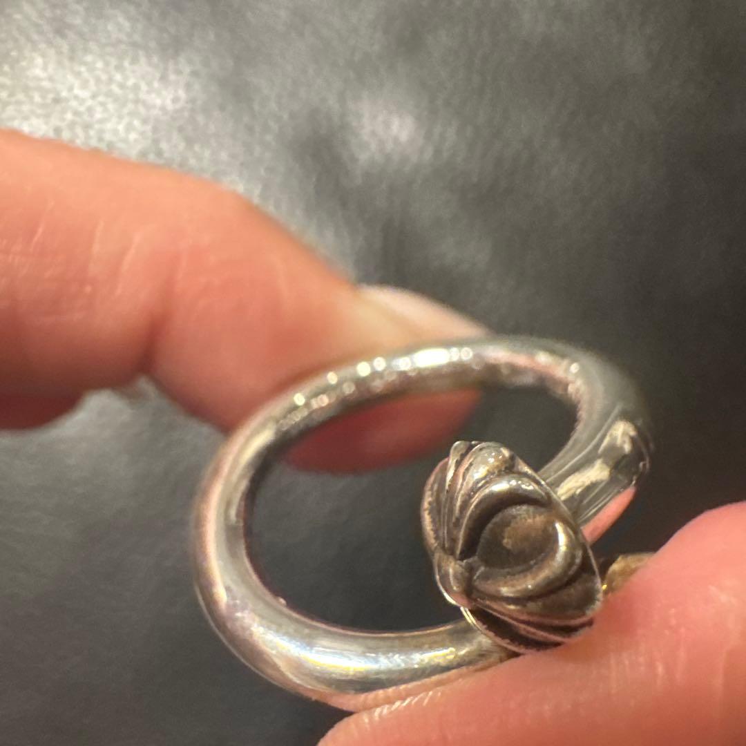 クロムハーツ！釘リング！ネイルリング　美品！シルバー！CHROME HEARTS