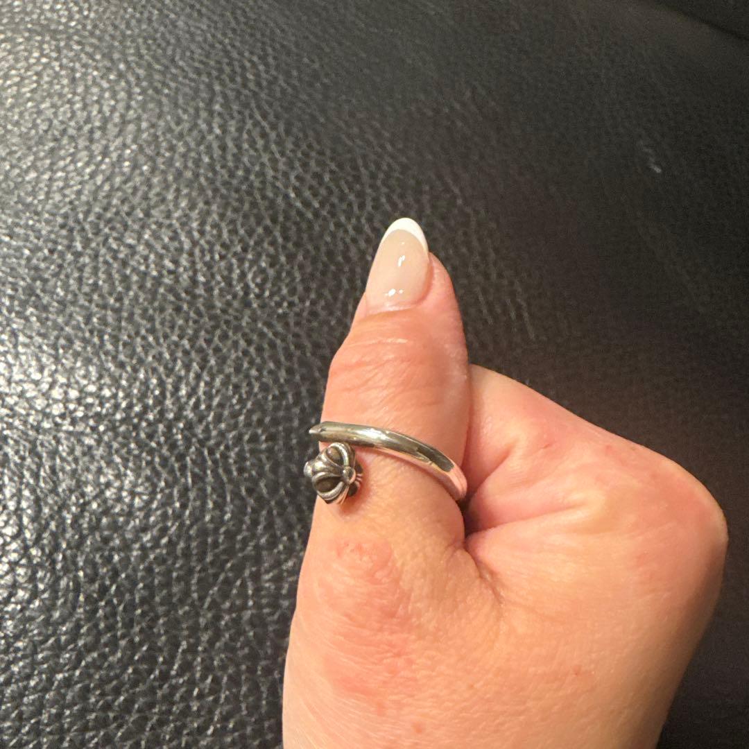 クロムハーツ！釘リング！ネイルリング　美品！シルバー！CHROME HEARTS