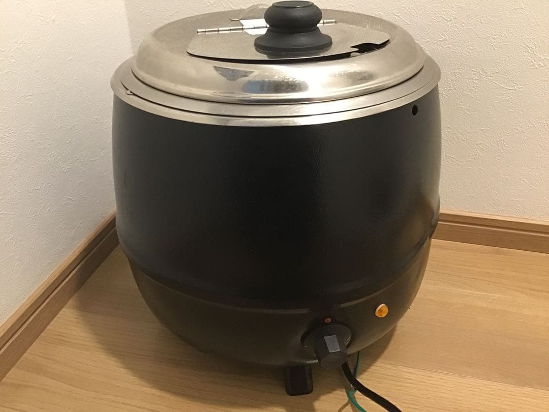 【中古】KIPROSTAR 業務用スープウォーマー10L (湯煎式)