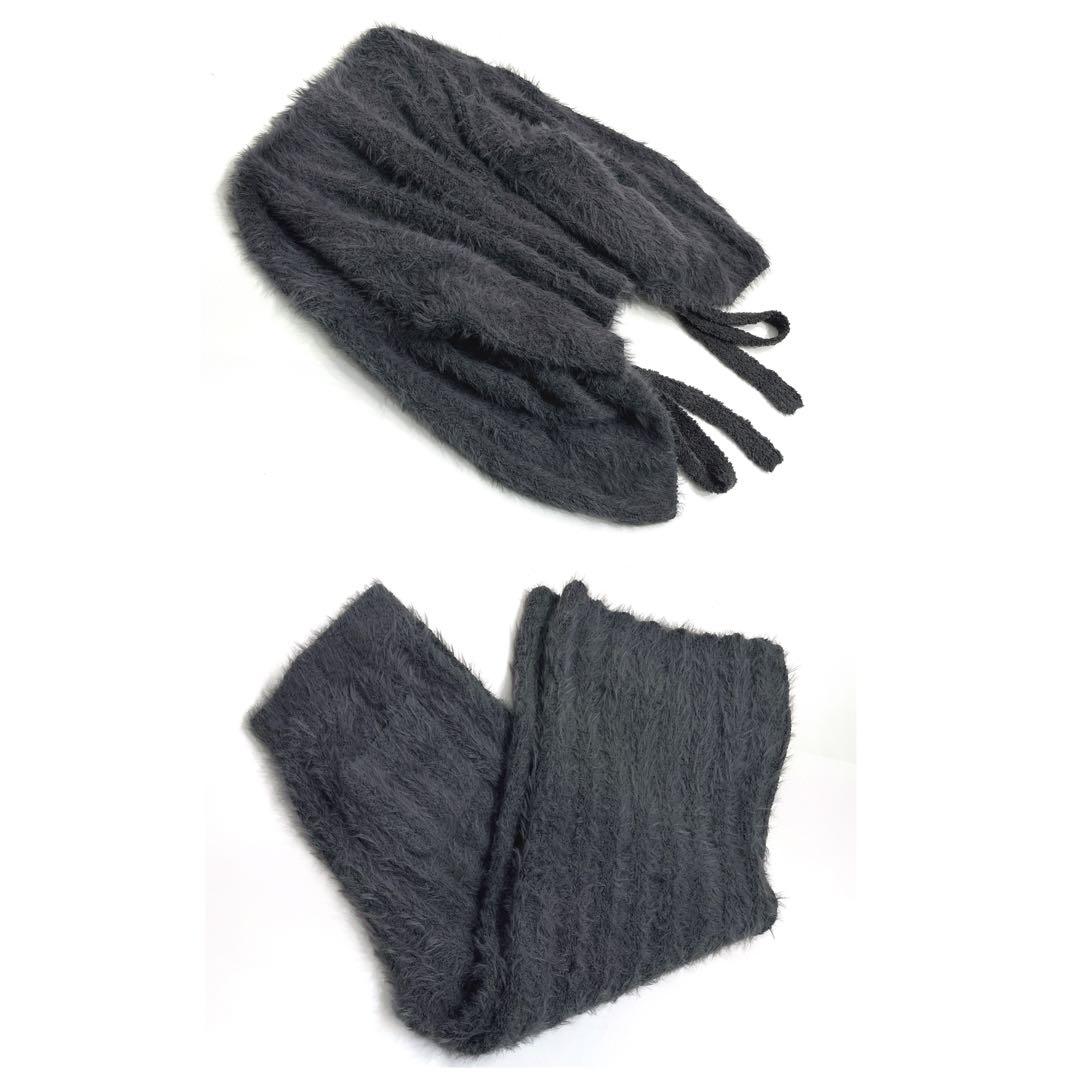 新品⭐️【ジェラートピケ】フェザーリブプルオーバー&ワイドパンツ セットアップ