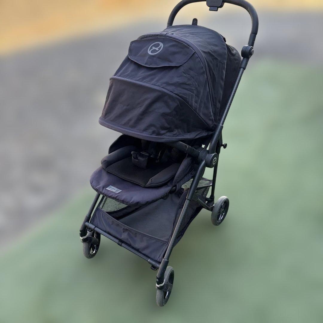 サイベックス ベビーカー メリオ　カーボン cybex MELIO ブラック